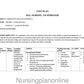 UNIT PLAN B.Sc. NURSING VII SEMESTER - COMMUNITY HEALTH NURSING II - Nursing Plan Online