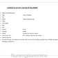 LESSON PLAN- CANCER OF BLADDER - Nursing Plan Online