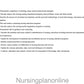 COURSE PLAN-  M.Sc. NURSING FIRST YEAR -  NURSING EDUCATION - Nursing Plan Online