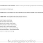 LESSON PLAN- COMPUTER ASSISTED LEARNING - Nursing Plan Online