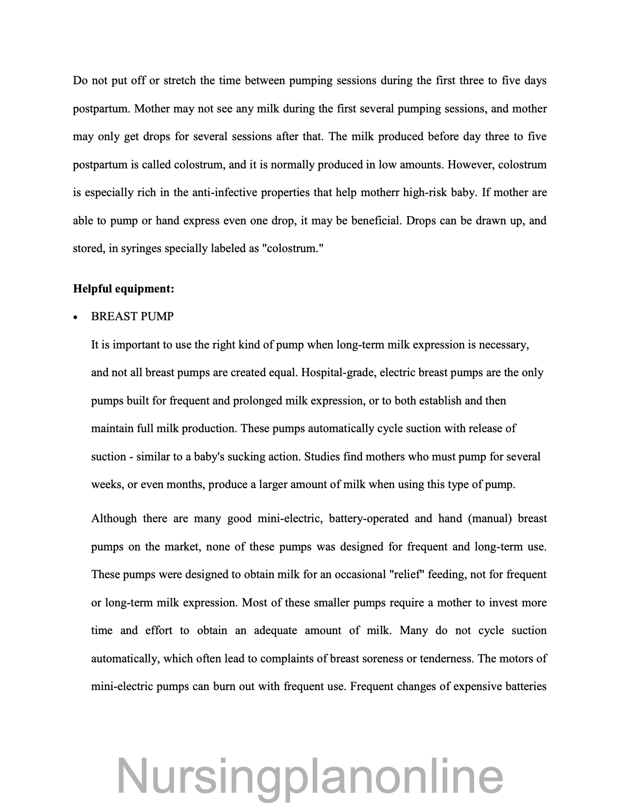 NOTES- FEEDING OF HIGH RISK NEONATES