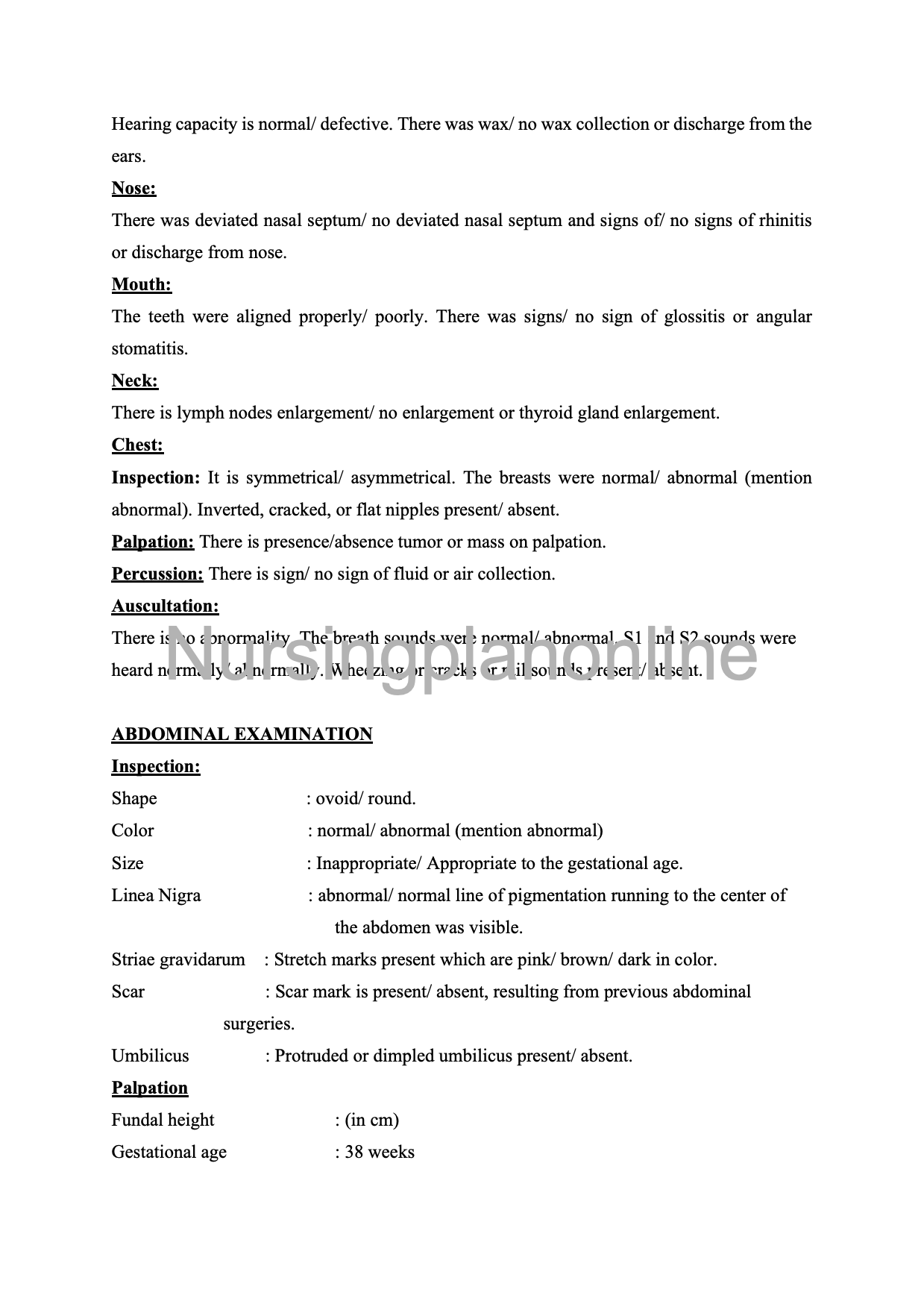 NURSING CARE PLAN- PRE-ECLAMPSIA WITH THEORY APPLICATION