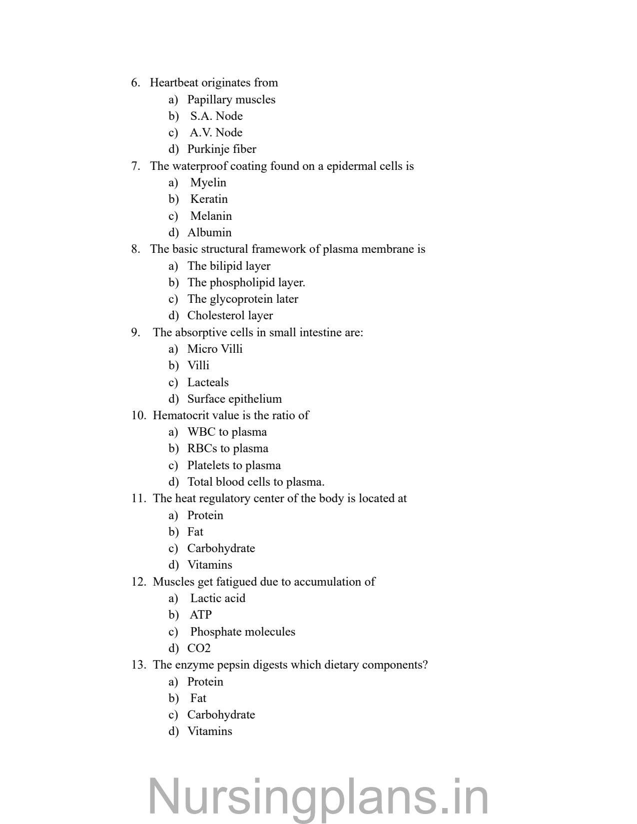 QUESTION PAPER- APPLIED ANATOMY AND APPLIED PHYSIOLOGY
